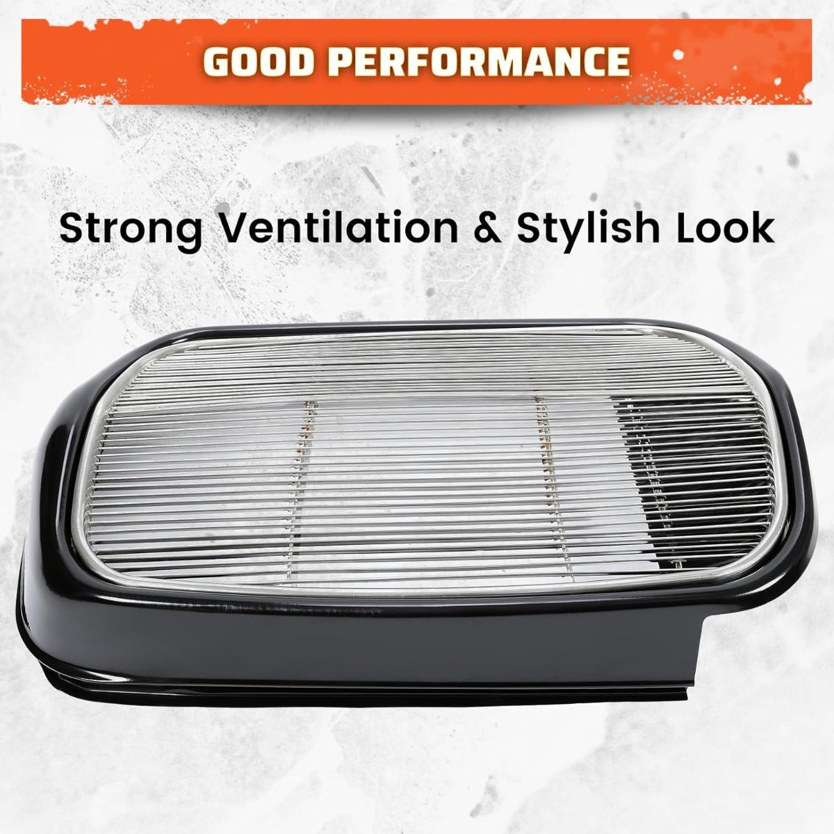 Front Grille Shell + Insert Compatible with Ford 1932 Models Model B/BB / 18 Polished Stainless Steel (Without Crank Hole) LYAM-414S-1