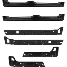 Outer Rocker Panels & Inner Rocker Panels Compatible with 1999-2007 Chevy Chevrolet Silverado GMC 4 Door Truck Crew Cab Pickup (Driver & Passage Side)-3 Packages