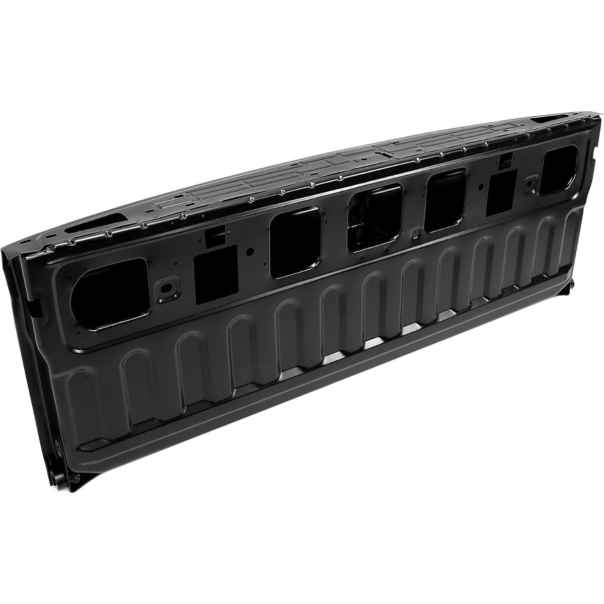 Rear Tailgate Shell Compatible with 2010-2022 Ram 1500 2500 3500 Replacement for CH1900129 Tail Gate Black Electrophoresis Steel LYAM-361S