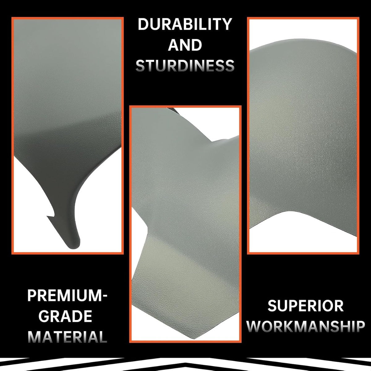 Dashboard Cap Cover Compatible with 2007-2011 Toyota Camry Gray Dashboard Cap Replacement ABS Plastic