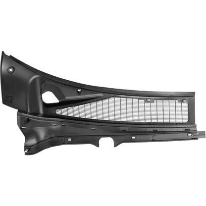 Windshield Wiper Cowl Panel Grille Compatible with 2007-2010 Ford F250 F350 Super Duty Replacement for 7C3Z-25022A69-AA Front Window Cover Insert Panel Left