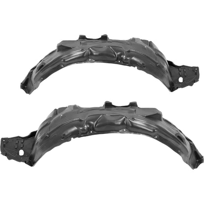 Front Inner Fender Liner Compatible with 2006-2011 Honda Civic Replace for  Wheel Liner Splash Shields Guard w/o Insulation Foam Left + Right Side