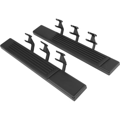 ALMULOO Pair Regular Running Boards Compatible with 2015-2026 Ford F-150 Regular Cab Running Boards Step Nerf Bars Steel+Plastic Powder Coated+Textured Black Left + Right Side