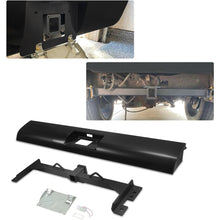 ECOTRIC 2” Hitch Receiver+Roll Pan Compatible with 1999-2006 Chevy Chevrolet Silverado GMC Sierra 1500 w/Flippable license plate Steel Electrophoresis Black-Tow 5000 Capacity Only Fit For Fleetside