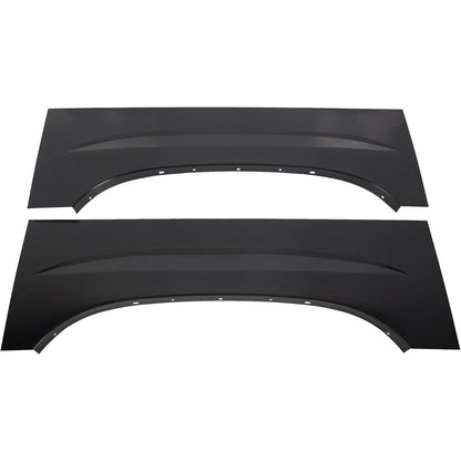 Wheel Arch Repair Panel Upper Rear Compatible with 1999-2006 Chevy Silverado GMC Sierra Pair
