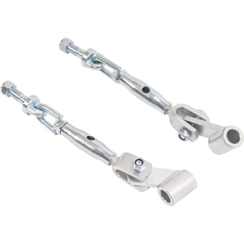 Stabilizer Sway Chain Compatible with Kubota B-Series Tractors 3 Point Hitch Steel White Zinc 2PCS