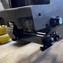 Front Frame Extension Compatible with John Deere 430 Diesel Garden Tractor Attachment Mounting Adapter Bracket Steel Black BM16360 Snowblower Snow Blade Heavy Duty Bucket Bracket