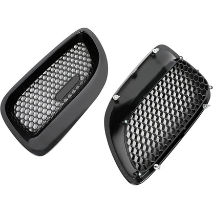Front Bumper Kidney Grilles Compatible with 2004-2006 Pontiac GTO Base Coupe 2-Door Upper Bumper Kidney Mesh Grills Set Black