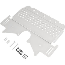 Oil Cooler Skid Plate Compatible with 2021-2024 BMW M3 G80 M4 G82 M2 G87 Aluminium Powder Coated Silvery