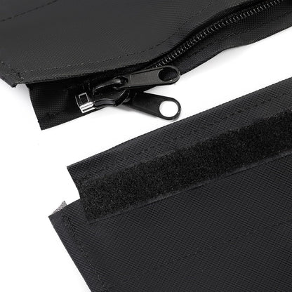 Convertible Soft Top Replacement  for  1996-2002 Kia Sportage Black Sailcloth Vinyl Tinted Plastic Window