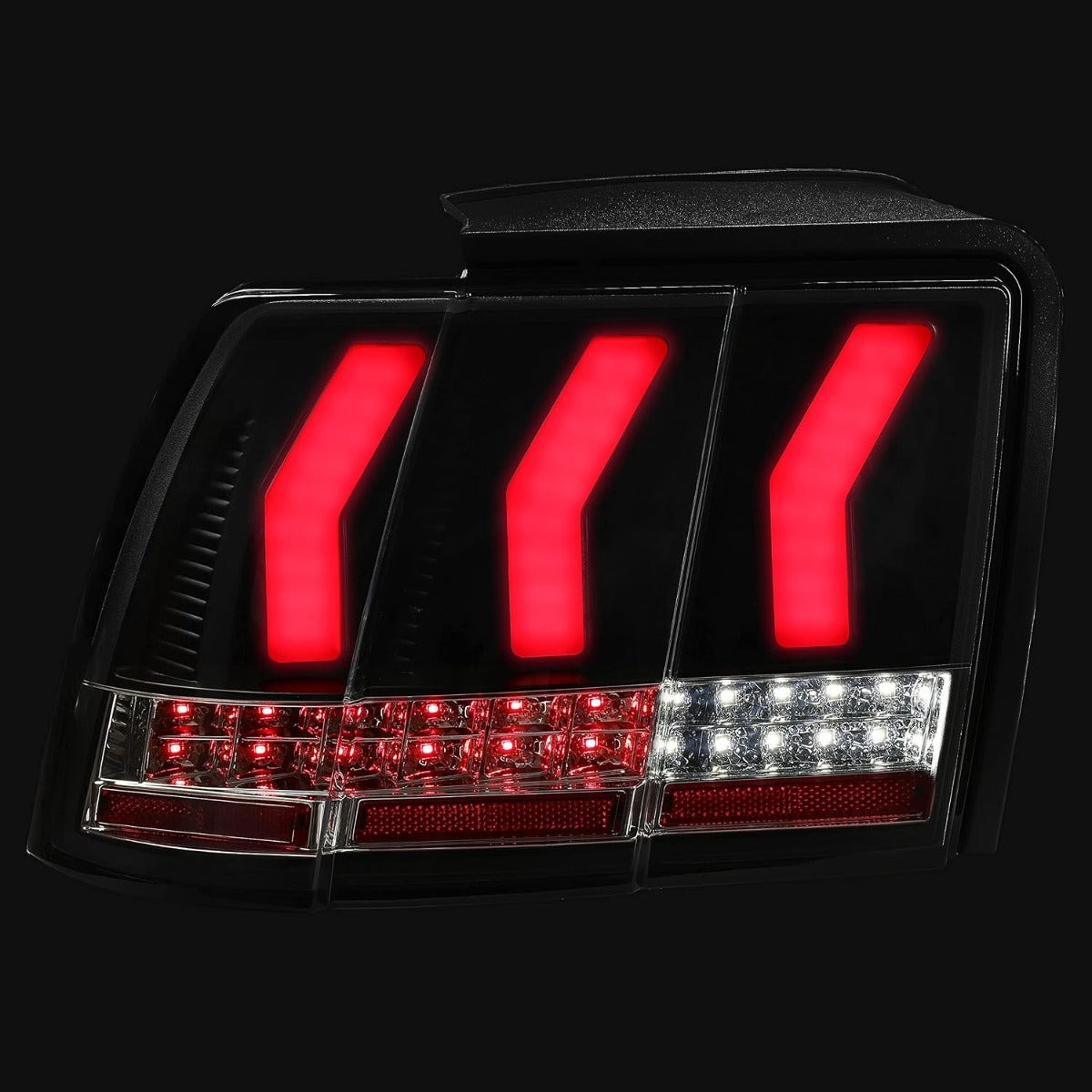 HECASA LED Tail Lights Compatible with 1999-2004 Ford Mustang