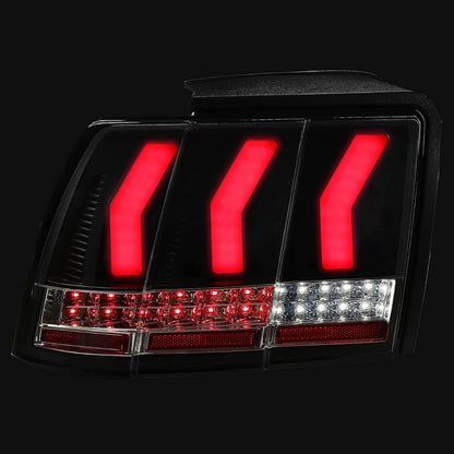 HECASA LED Tail Lights Compatible with 1999-2004 Ford Mustang