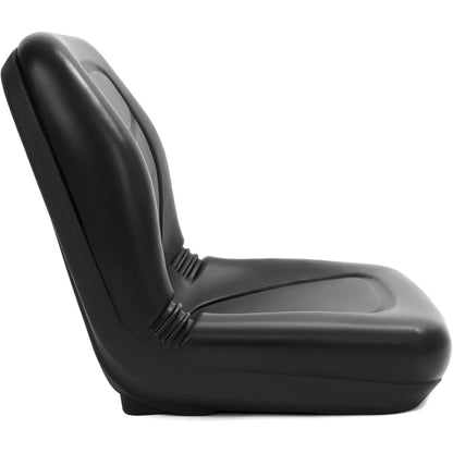 Pair Tractor Black Seat Compatible with John Deere Gator 4X2HPX 4X4HPX XUV 620i XUV 850D 2PCS Plastic (PU)