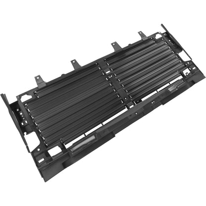 Active Radiator Shutter Assembly Compatible with 2019-2023 Chevrolet Silverado 1500 LTD Replacement for 84652494 GM1206103 Grille Shutter Plastic Black