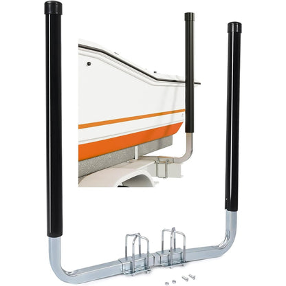 ECOTRIC 40"-60'' Boat Trailer Post Guides Fits Frames up to 3" W x 4-1/4" H Boating & Sailing Poles Guide Bars for Canoe Fishing Boat Kayak Ski Boat 2Pcs