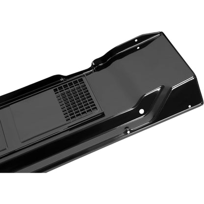Hood Cowl Vent Compatible with 1997-2006 Wrangler TJ w/o Washer Nozzle Black Windshield Wiper Cowl Panel Air Inlet Window Cover Plastic Steel