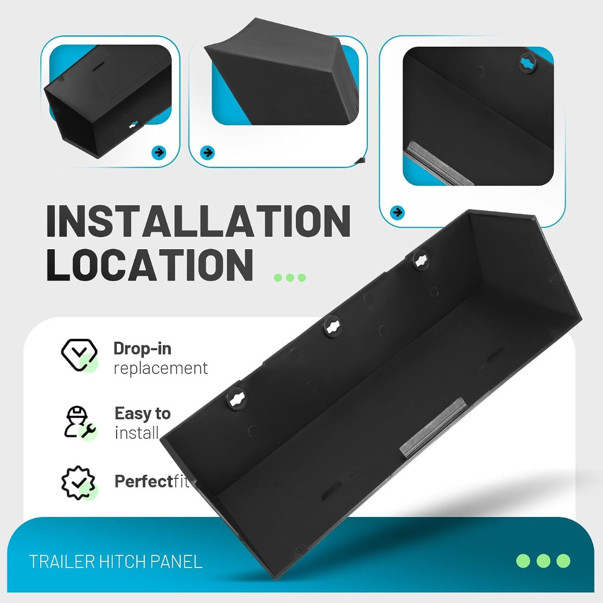 Trailer Cover Panel Compatible with 2024 Cybertruck