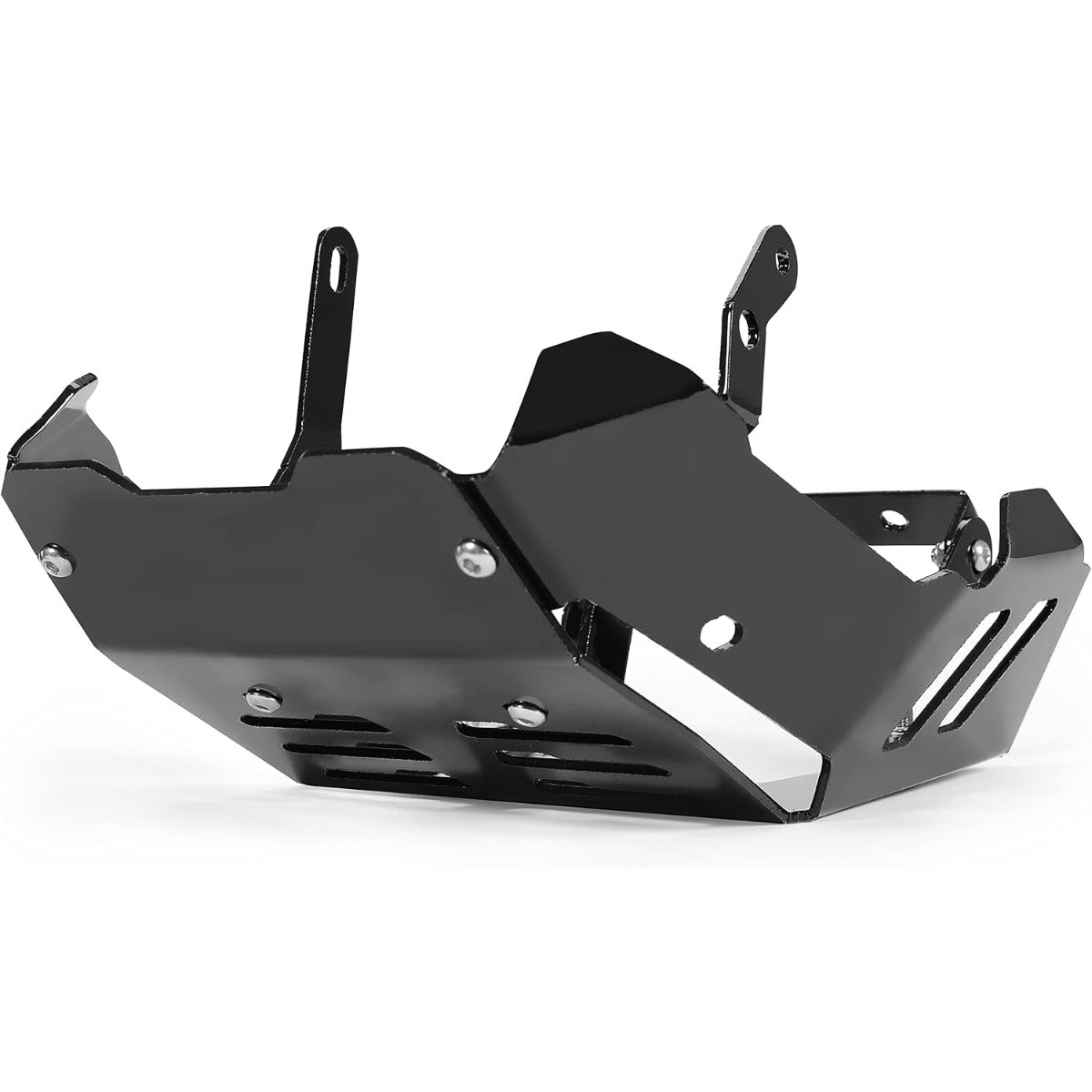 Skid Plate Compatible with 2018-2021 Honda Monkey 125 Z125 Black Aluminum Powder Coated