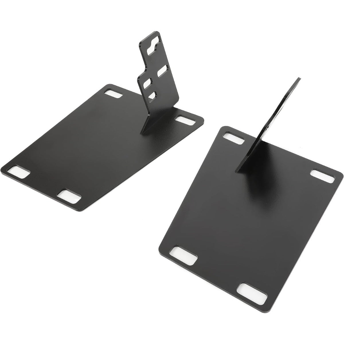 4th to 2nd gen Bumper Conversion Brackets Compatible with Dodge Ram 1500/2500/3500 from 94-02 2nd gen Body (Electrophoresis Black)