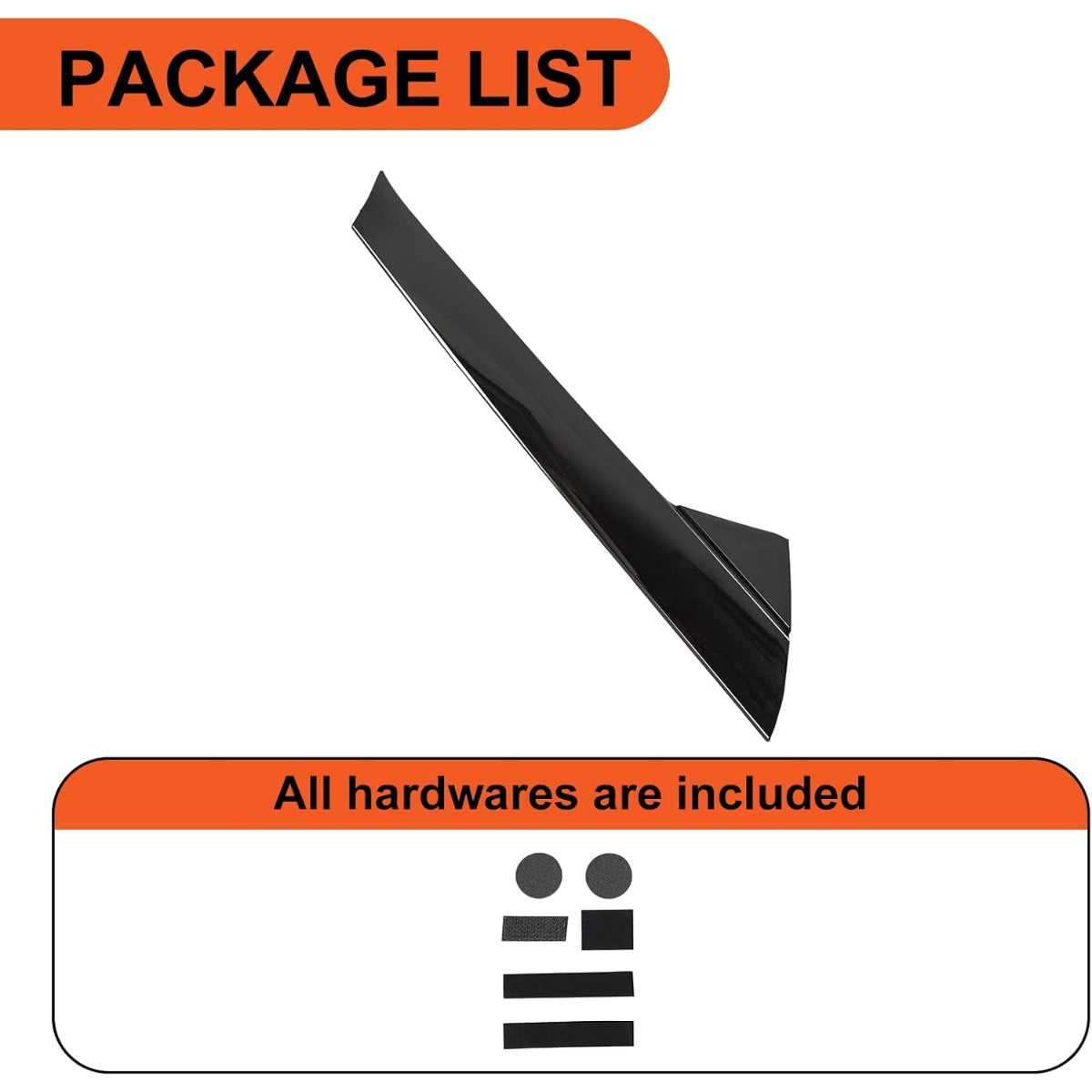 Left A-Pillar Molding Windshield Outer Trim Compatible with 2011-2019 Ford Explorer 4 Door Utility Replace for BB5Z-7803145-AA, BB5Z-7803137-AB W/Side Tape (Driver Side) LYAP-338-1