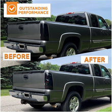 Taillight Tail Lights Pair Compatible with 1999-2007 Chevy Silverado 1500 2500 3500 Classic 1999-2003 GMC Sierra 1500 2500 3500 Taillight Brake Turn Signal Lamp Smoke Lens