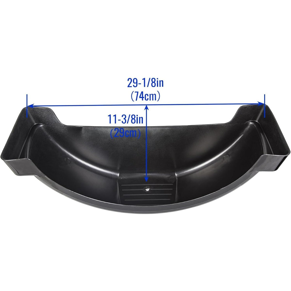 2 Pcs Trailer Fenders W/Steps Compatible with 13 Inches Diameter Wheels Tires Single-Axle Trailers Plastic Fenders Black LYAP-287S-2