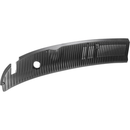 HECASA Front Left Windshield Wiper Cowl Panel Cover Compatible with 1992-2024 Ford E-Series E-150 E-250 E-350 Replace for 8C2Z15022A69AA F4UZ1502824A Window Wiper Cowl Panel Vent Grille Plastic Black