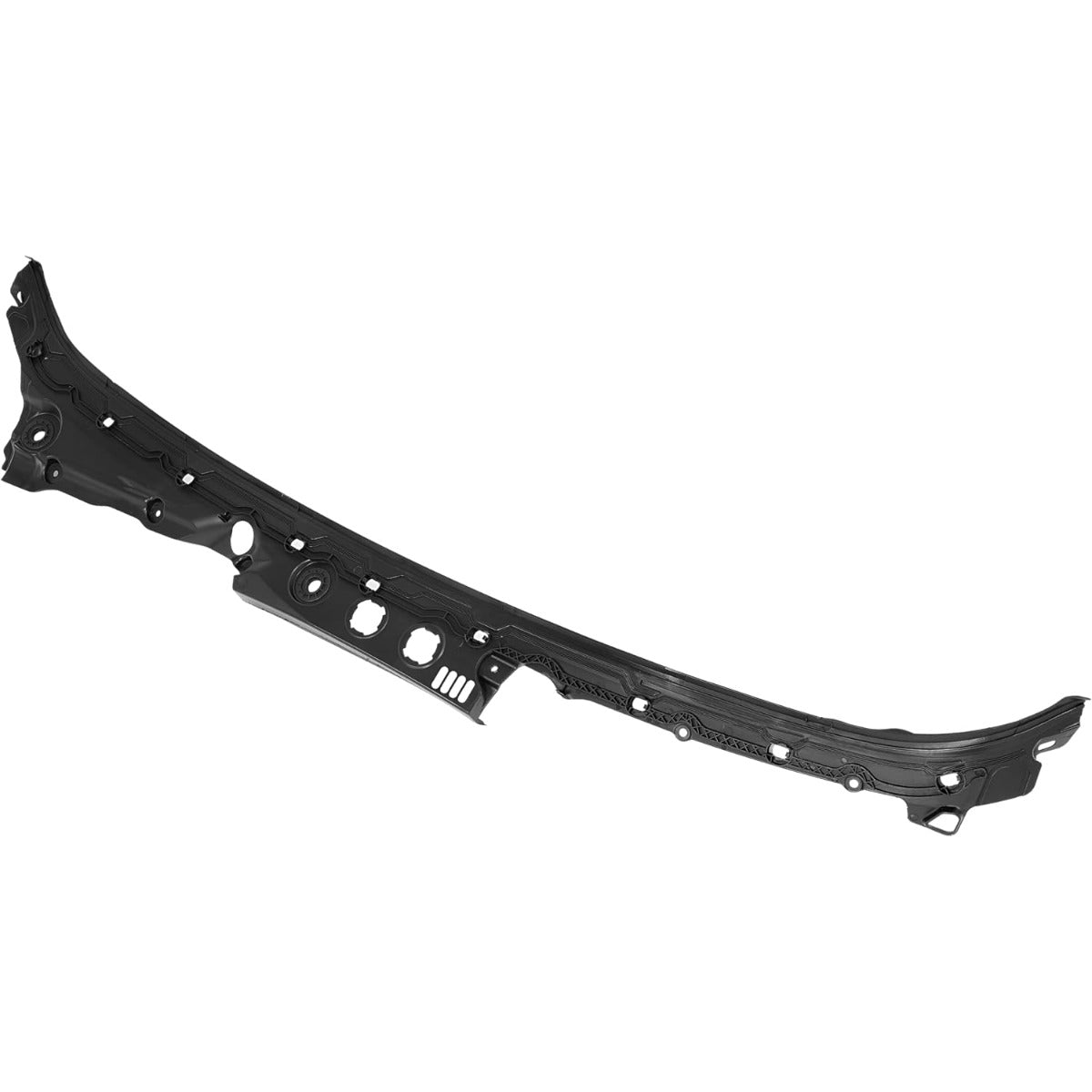 Windshield Wiper Cowl Panel Compatible with 2011-2016 BMW 528i 535i/d 550i M5 Active Hybrid 5 Replacement for 51717203124 Air Inlet Grille Window Panel Cowl Cover Plastic Black