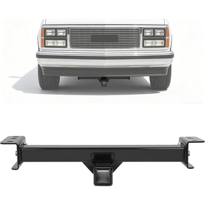 ALMULOO Class-3 Front 2-Inch Receiver Trailer Hitch Steel Powder Coated