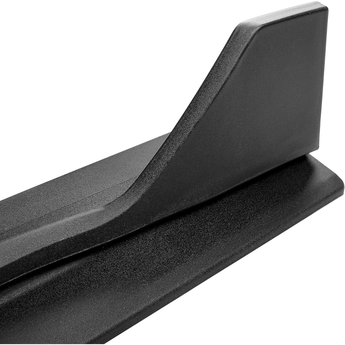 Side Skirts Body Kit Compatible with 2015-2023 Ford Mustang Exterior Rocker Panels Guard Extension Splitter Replacement w/Winglet Black Pair