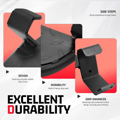 ALMULOO Step Compatible with Bronco 2/4 Door Model Running Boards Step
