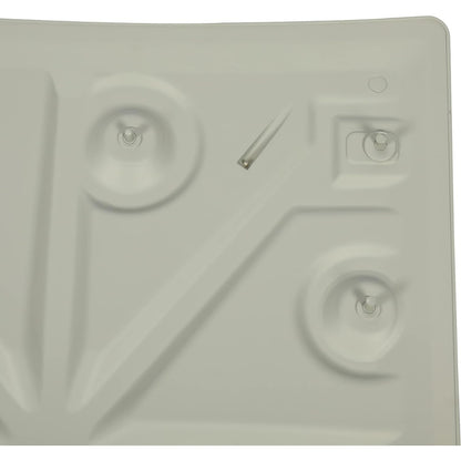 KUAFU Hood Scoop Vent Compatible with 2013 2014 Ford Mustang Gray ABS