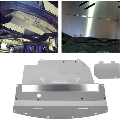 Engine Splash Shield Aluminum Compatible with 2003-2009 Nissan 350Z 2003-2008 Infiniti G35 RWD Sedan G35 Sedan 2WD G35 Sedan 2WD G35 Coupe Skid Plate Under Tray Engine Cover Easy Oil Change