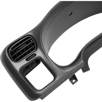 Dash Radio Trim Bezel Cover Compatible with 1998-2004 Chevy Chevrolet S10 Blazer GMC Jimmy Dashboard Radio Panel Only Fit Single Din