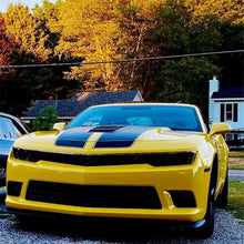 Front Hood Scoop Vents Grille Compatible with 2014-2015 Chevy Chevrolet Camaro Replacement for 22828242