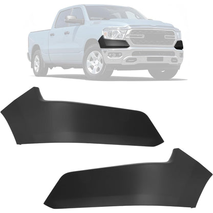 KUAFU Bumper End Filler Panel Kit Compatible with 2019-2024 Ram 1500 Matted