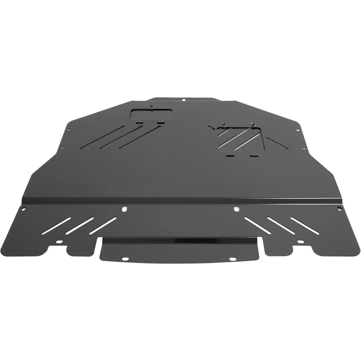 Engine Splash Shield Compatible with 2015-2021 Subaru STI Under Tray Skid Plate Guard Engine Case Guard Cover Aluminum ‎Powder Coated Black