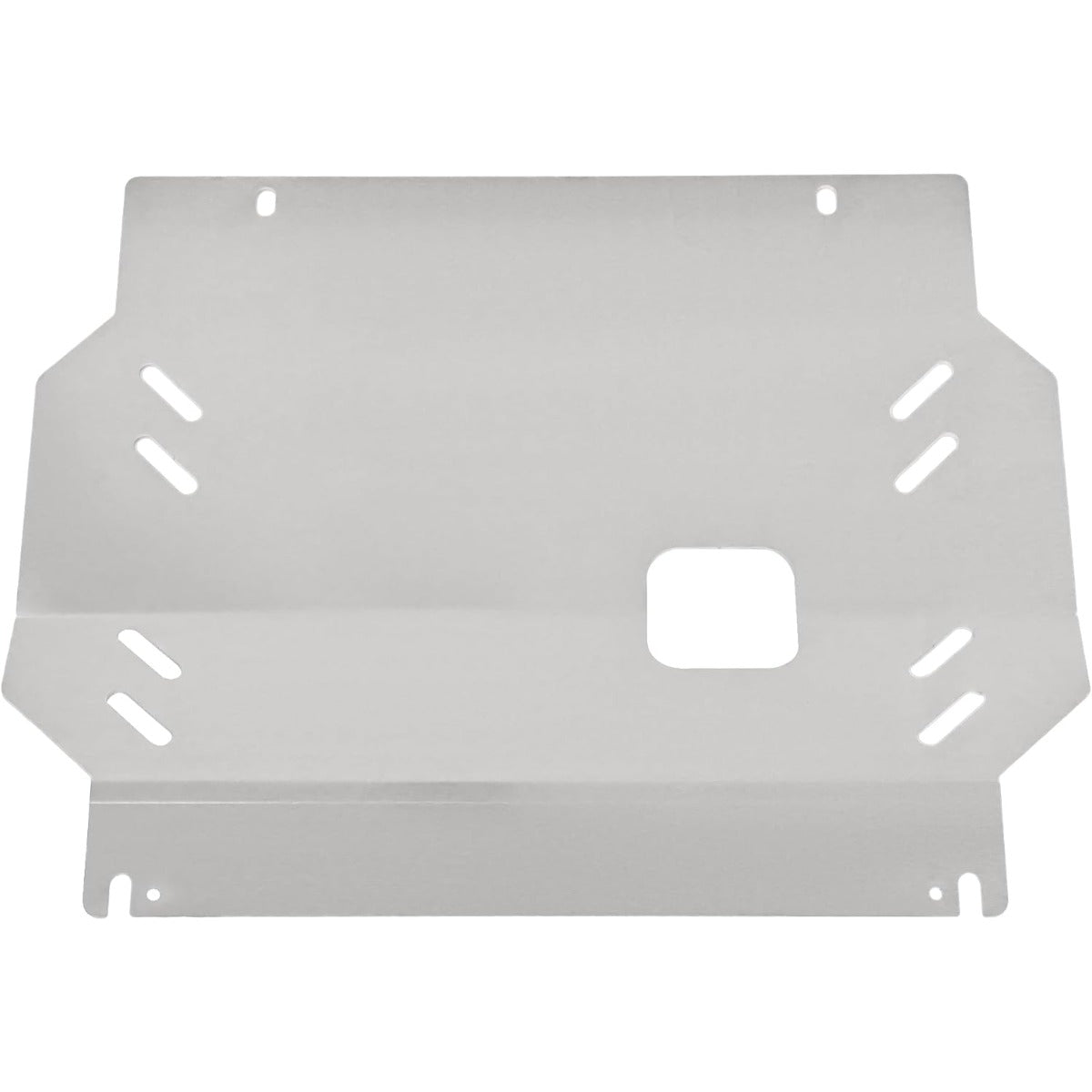 Front Skid Plate Compatible with 2009-2014 Ford F-150 4WD Including Ecoboost and Raptor Models, Aluminium Under Cover, Silvery Finish