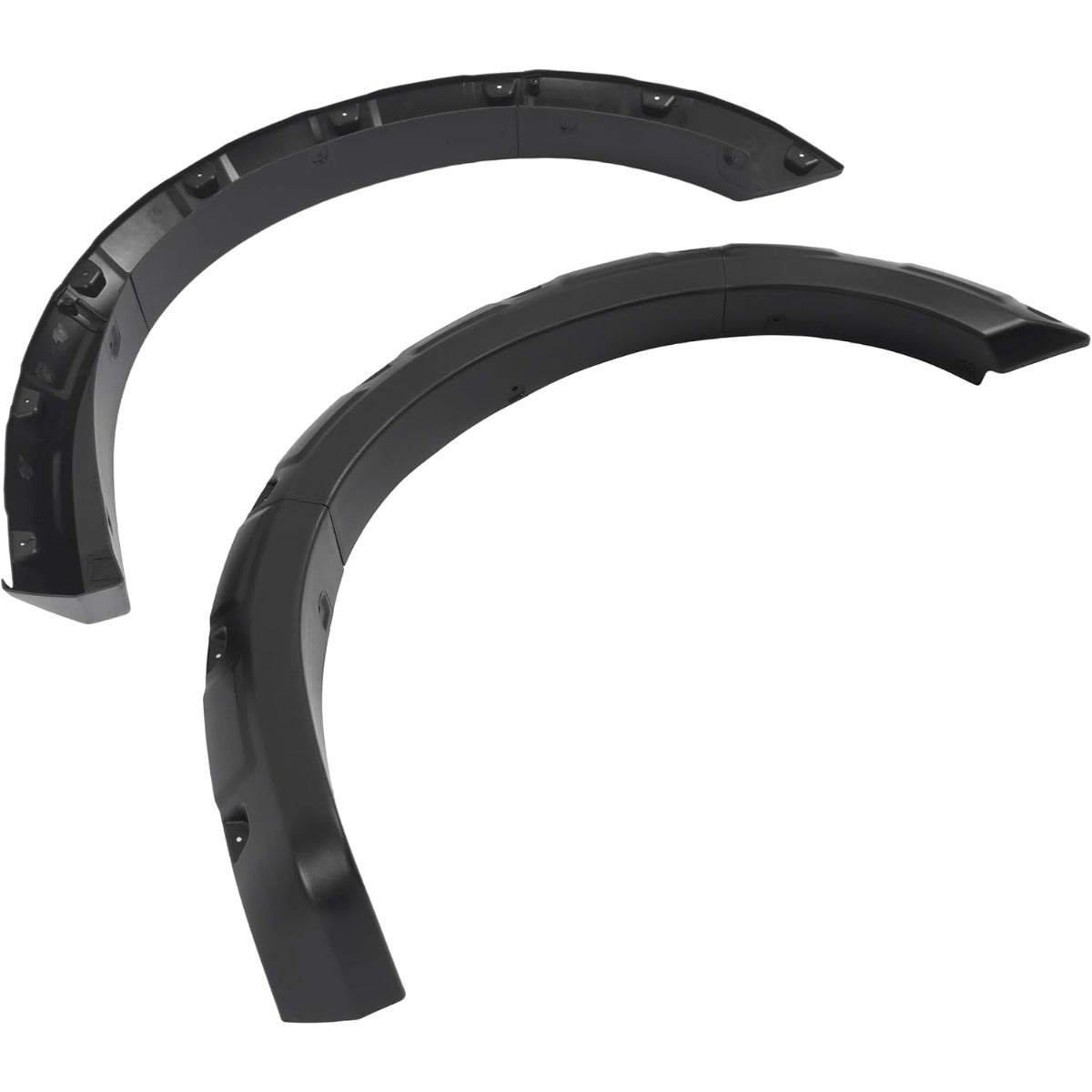 Fender Flares Compatible with 2017-2024 Nissan Titan | 4Pcs Wheel Arch Covers Plastic(PP) Textured Black