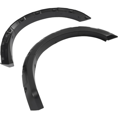 Fender Flares Compatible with 2017-2024 Nissan Titan | 4Pcs Wheel Arch Covers Plastic(PP) Textured Black
