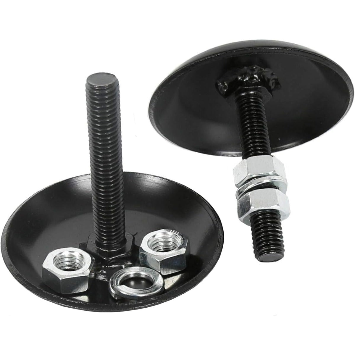 KUAFU 2Pcs Snow Plow Skid Shoes Steel Replace for Part Number 2873423 Compatible with Polaris ATV UTV Snow Plow Blade