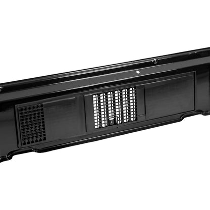 Hood Cowl Vent Compatible with 1997-2006 Wrangler TJ w/o Washer Nozzle Black Windshield Wiper Cowl Panel Air Inlet Window Cover Plastic Steel