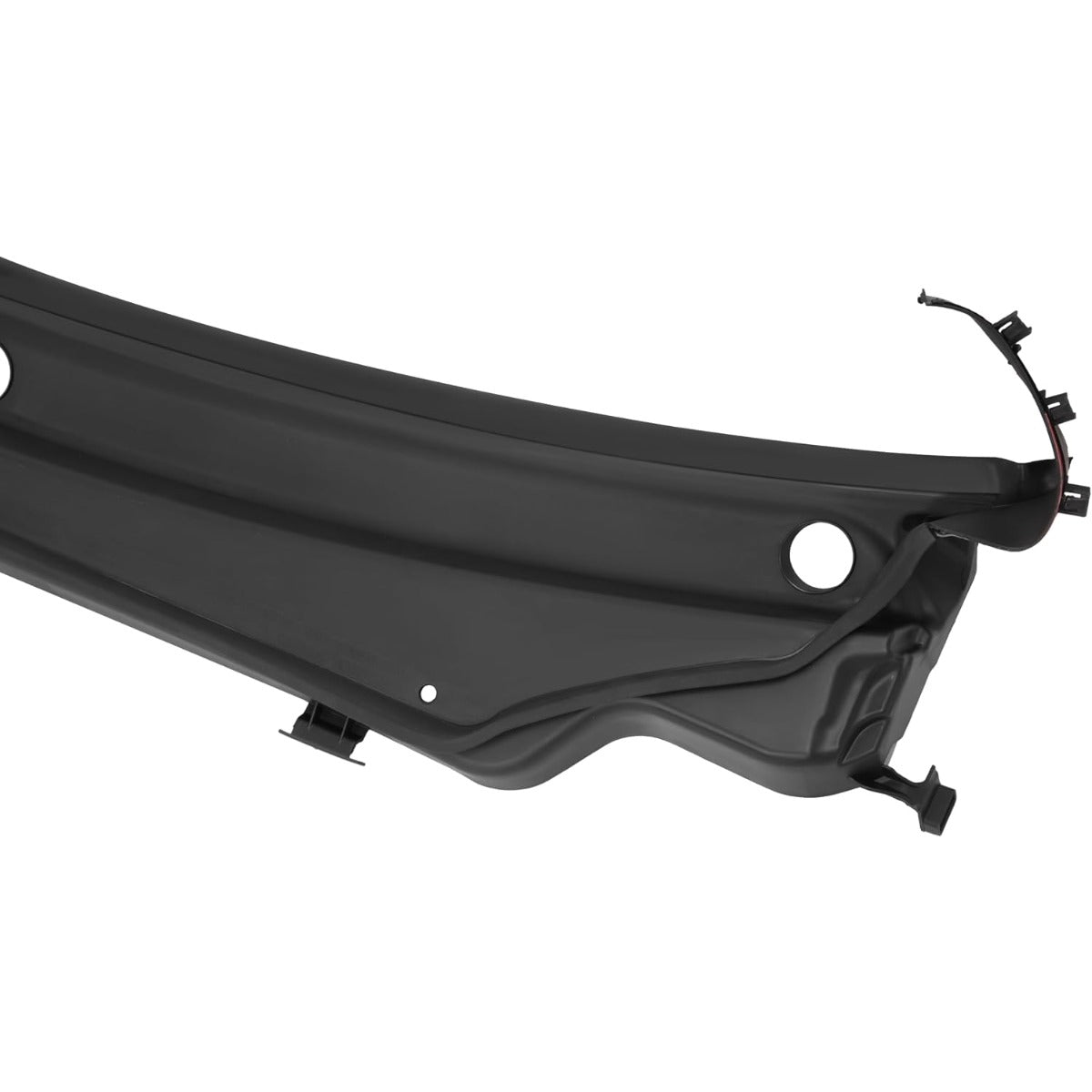 Windshield Wiper Cowl Panel Compatible with 2013-2015 Dodge Durango Replacement for 5182164AH Air Inlet Window Cover Cowl Vent Molding Grille Panel Hood Unfinished Black Plastic