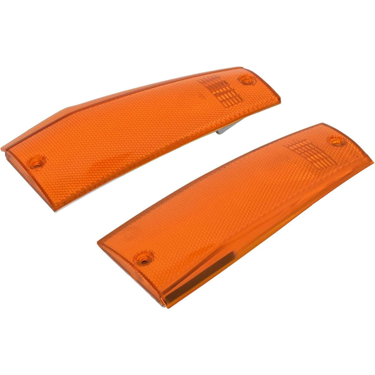 HECASA Pair Side Marker Light Compatible with 1991-1996 Jeep Cherokee Base Classic Country SE Sport Briarwood Laredo Limited Comanche Replacement for CH2551113 CH2550113 Marker Lamp LH&RH Amber Lens