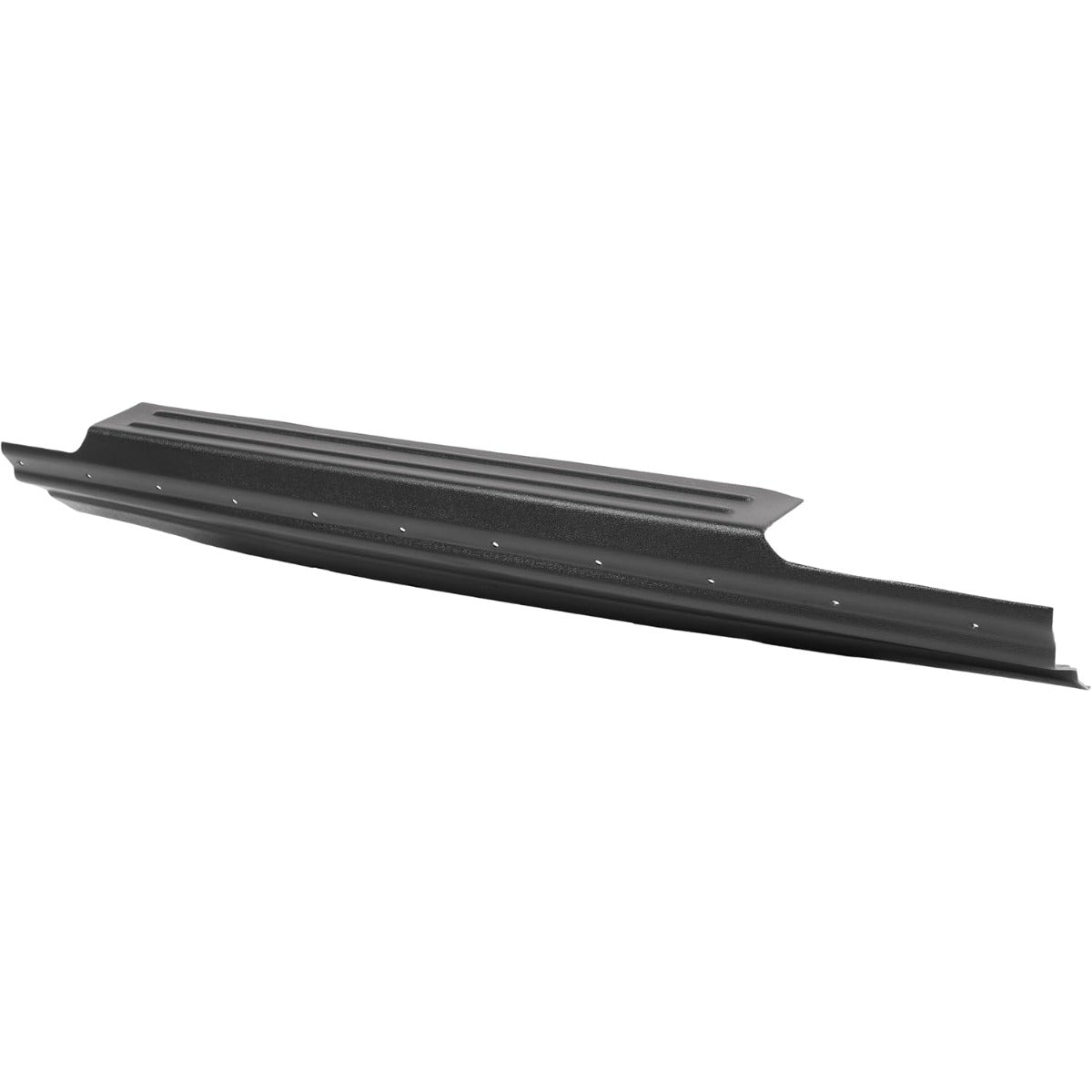 2Pcs Rocker Panel Guard Compatible with 2009-2014 Ford F-150 Crew Cab Side Rocker Guards Sill Plate Cover Plastic(PE) Black Textured Driver + Passenger Side