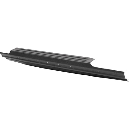 2Pcs Rocker Panel Guard Compatible with 2009-2014 Ford F-150 Crew Cab Side Rocker Guards Sill Plate Cover Plastic(PE) Black Textured Driver + Passenger Side