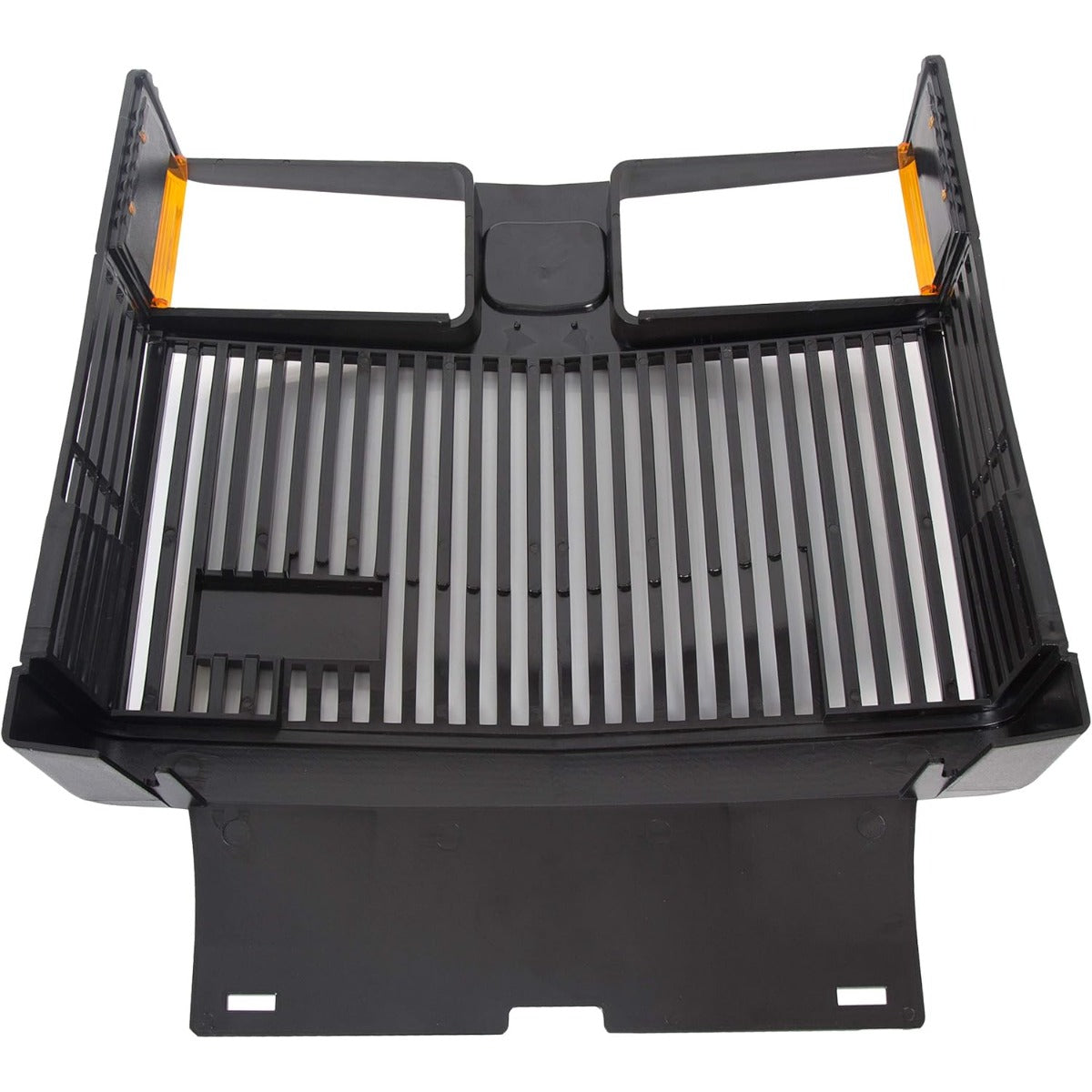 Front Grille Compatible With John Deere 415 425 445 455 Tractor Aftermarket Replacement for Part Number AM116207 (Reflectors are included. Label is NOT included.)