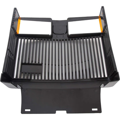 Front Grille Compatible With John Deere 415 425 445 455 Tractor Aftermarket Replacement for Part Number AM116207 (Reflectors are included. Label is NOT included.)