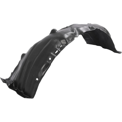 Front Right Inner Fender Liner Compatible with 2018-2024 Toyota Camry SE/XSE/TRD/Hybrid SE/XSE/TRD North American Model w/o Insulation Foam Replace for TO1249214 Plastic(PE) Unfinished Black