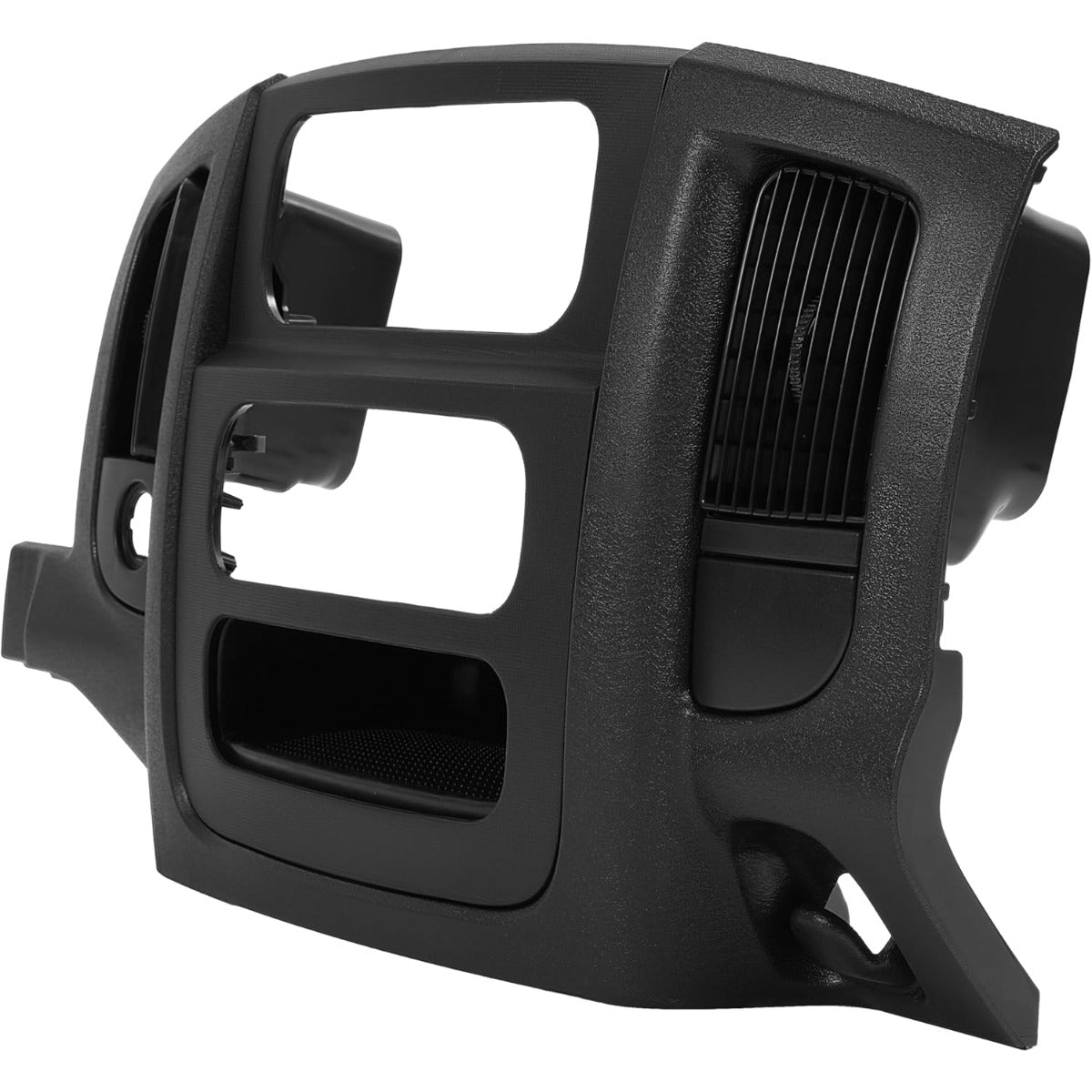 Dashboard Radio Panel Compatible with 2002-2005 Dodge Ram 1500 2500 3500 Replacement for 5GV52TRMAB ABS & PP Plastic Textured Black
